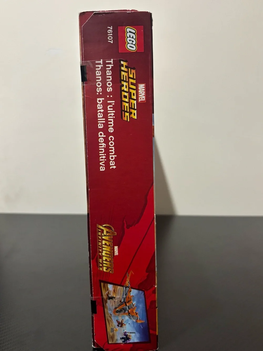 LEGO Marvel Super Heroes Thanos: Ultimate Battle 76107 NEW SEALED!